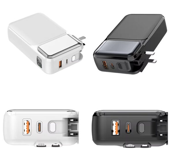 High-Capacity,20000mAh with USB-C and USB-A Ports, Features PD 22.5W and Digital LED Display - Image 2