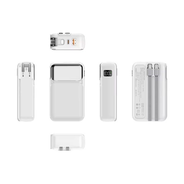 High-Capacity,20000mAh with USB-C and USB-A Ports, Features PD 22.5W and Digital LED Display - Image 4
