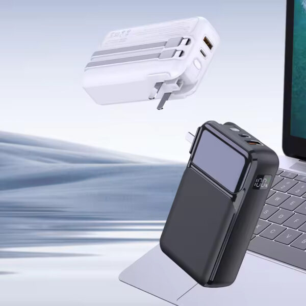 High-Capacity,20000mAh with USB-C and USB-A Ports, Features PD 22.5W and Digital LED Display - Image 8
