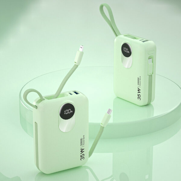 20000mAh Power Bank with Dual USB & Type-C Fast Charging - Image 7