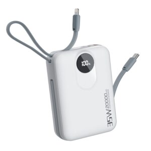 20000mAh Power Bank with Dual USB & Type-C Fast Charging