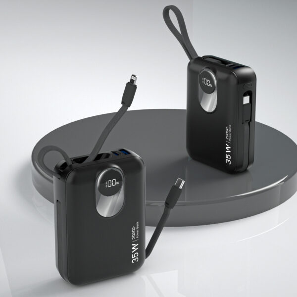 20000mAh Power Bank with Dual USB & Type-C Fast Charging - Image 5